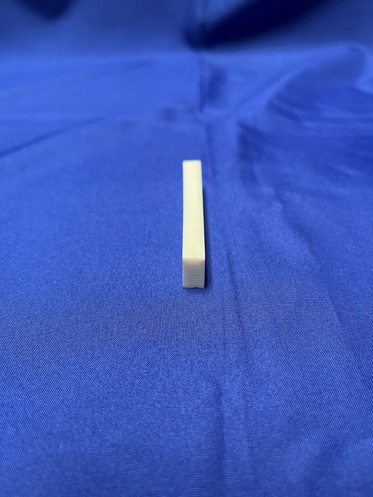 Bone Nut Blank for a Guitar 3/16" x 2 1/4" x 1/2"