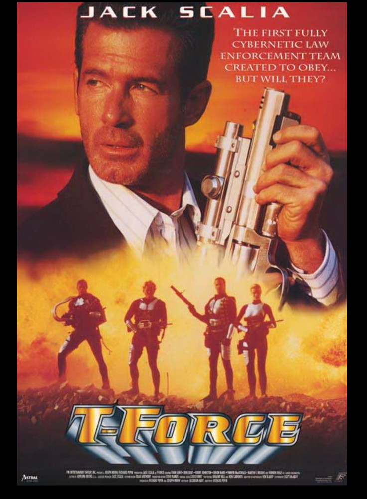 T-FORCE (1994) Sci-Fi Rogue Agents / Production Xerox Continuity Script + COA!