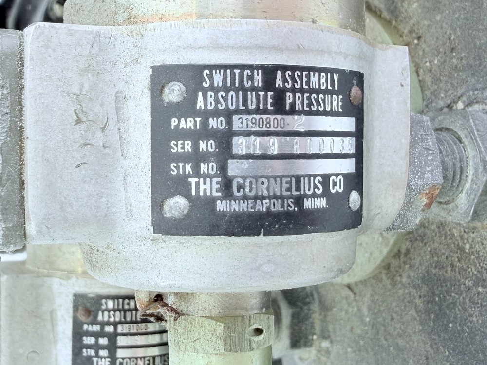 Aircraft Pressurization Package 2830402 Cornelius Air Compressor System