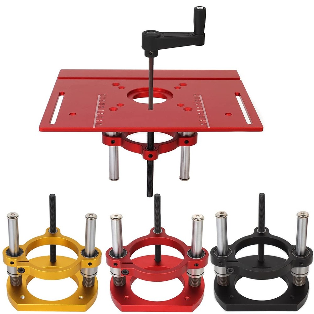 KETIPED Adjustable Router Lift for 65mm Diameter Universal Trimming