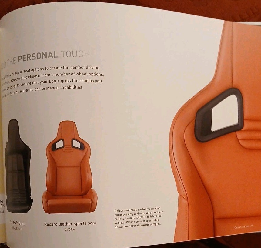 The LOTUS Range Catalogue 2011