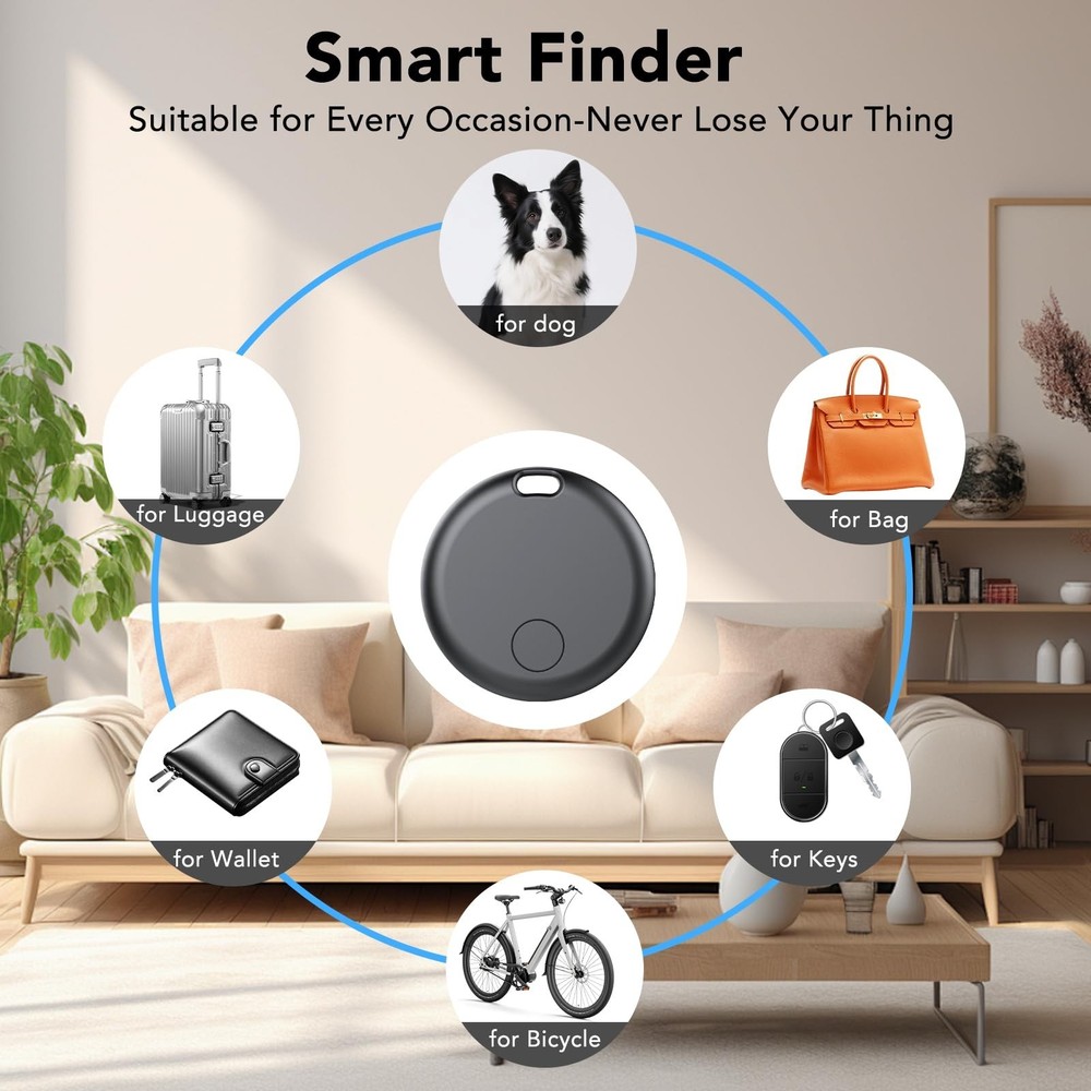 Air Tracker Tag for Android 4 Pack(NOT iOS or Huawei), Bluetooth Tracker Andr...