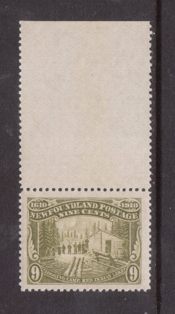 Newfoundland #100 Extra Fine Never Hinged Gem