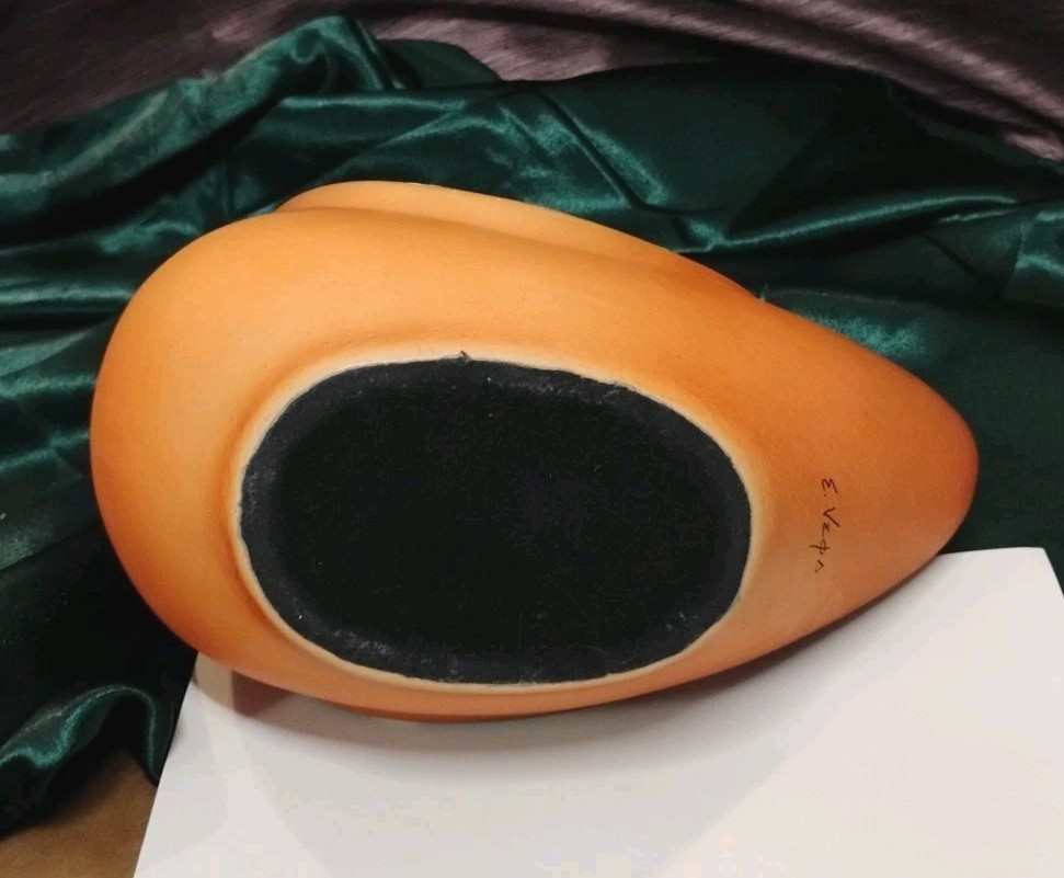 Vintage EDUARDO VEGA Modernist Red Clay 8 Dove Sculpture Pottery, Nice!