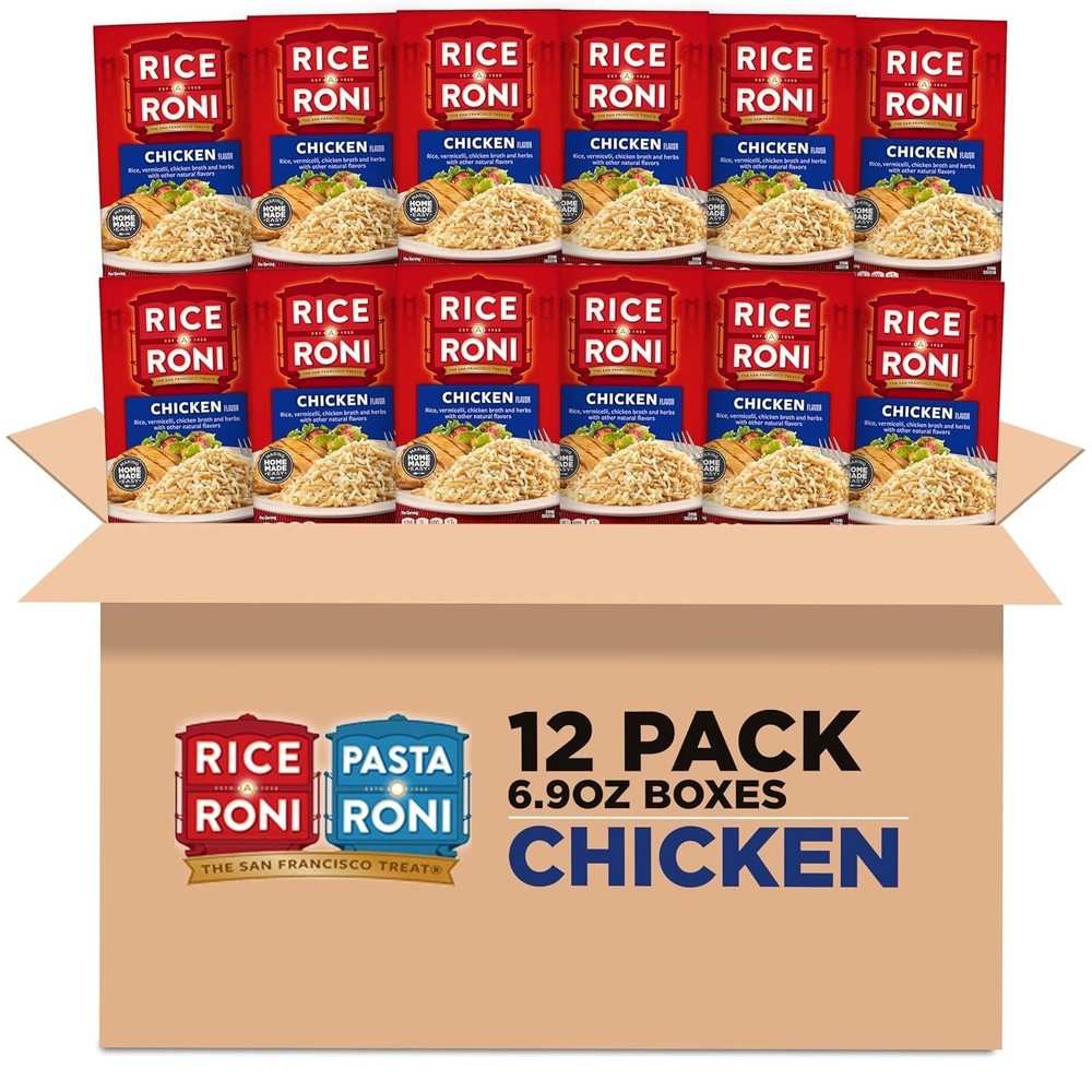 Quaker Rice A Roni, Chicken, 6.9Oz Boxes (12 Pack)
