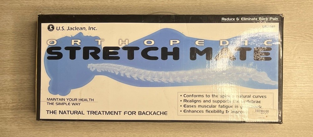 US JACLEAN ORTHOPEDIC UPPER, MIDDLE & LOWER BACK STRETCH MATE STRETCHER USJ-560