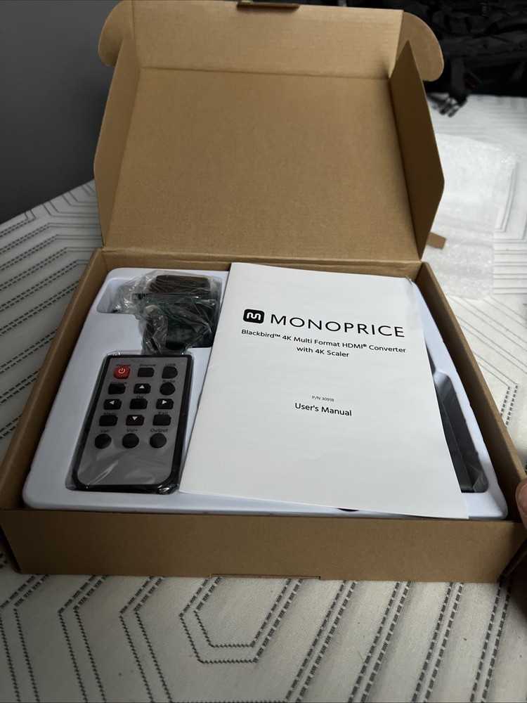 Monoprice Blackbird 4K Multi Format HDMI Converter with 4k Scaler
