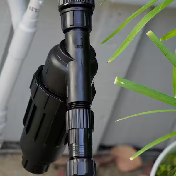 Drip Irrigation System Screen Filter 3/4 in. Hose Thread Adjustable UV Resistant