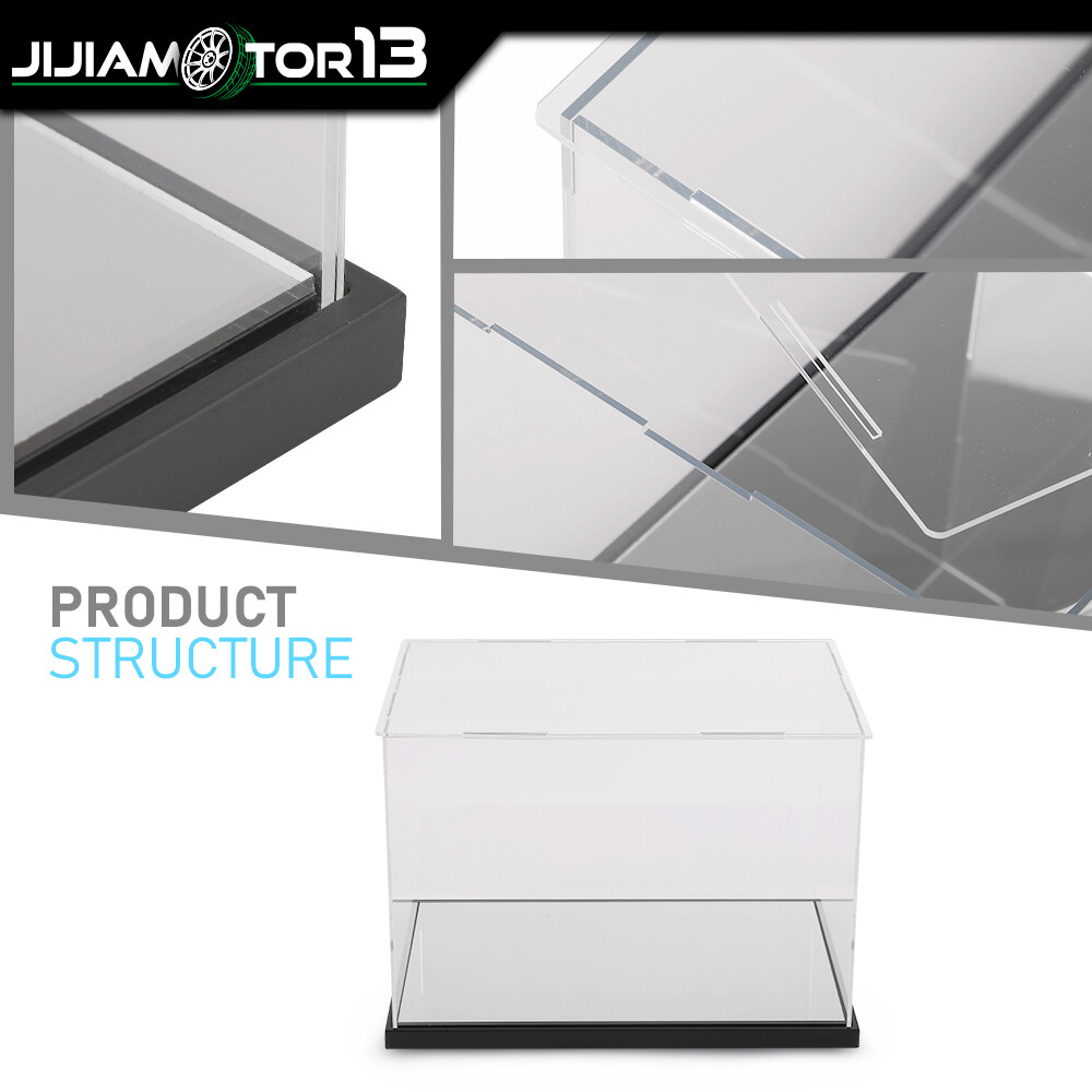 Clear Single Boxing Glove Horizontal Display Case
