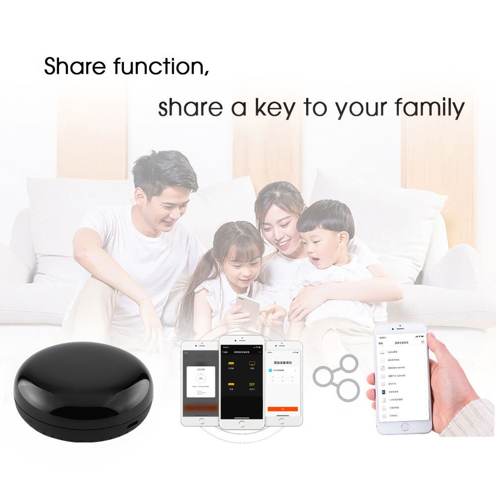 MOES WiFi IR Universal Smart Remote Controller Infrared Blaster Alexa Google APP