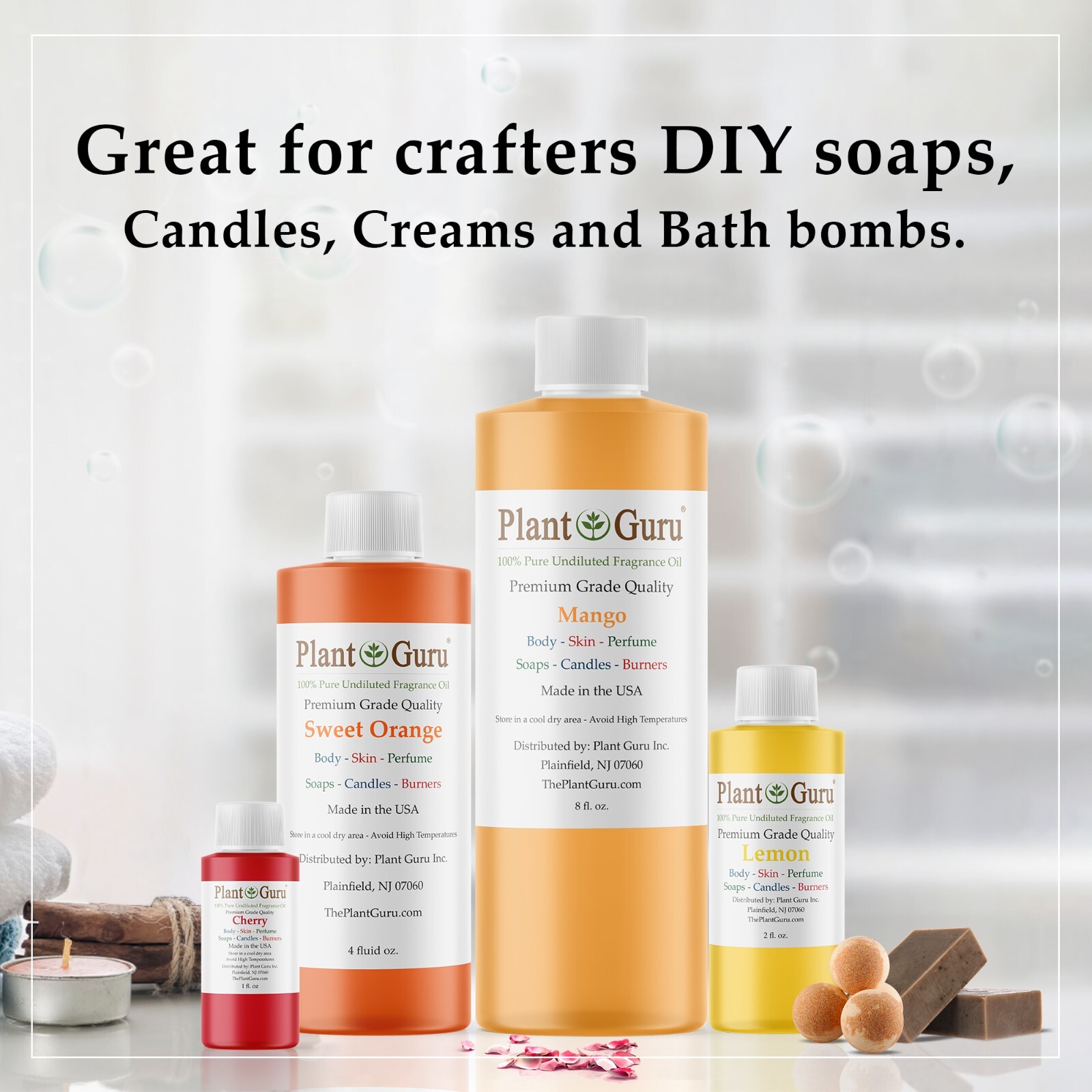 Fragrance Oil For Candle Soap Making Incense Home Burner Warmer Scented Bulk Lot