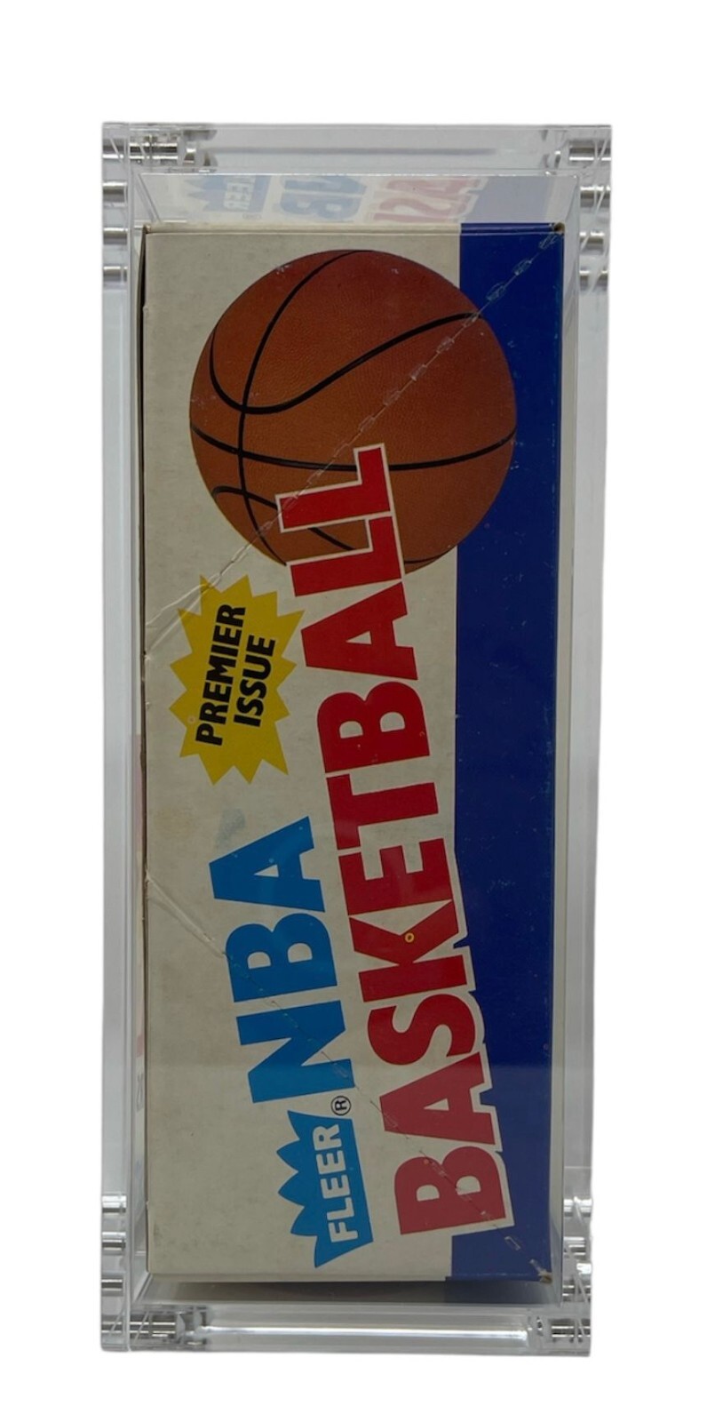 Acrylic Display Case Magnetic FITS 1986-87 Fleer Basketball Wax Pack Box Jordan