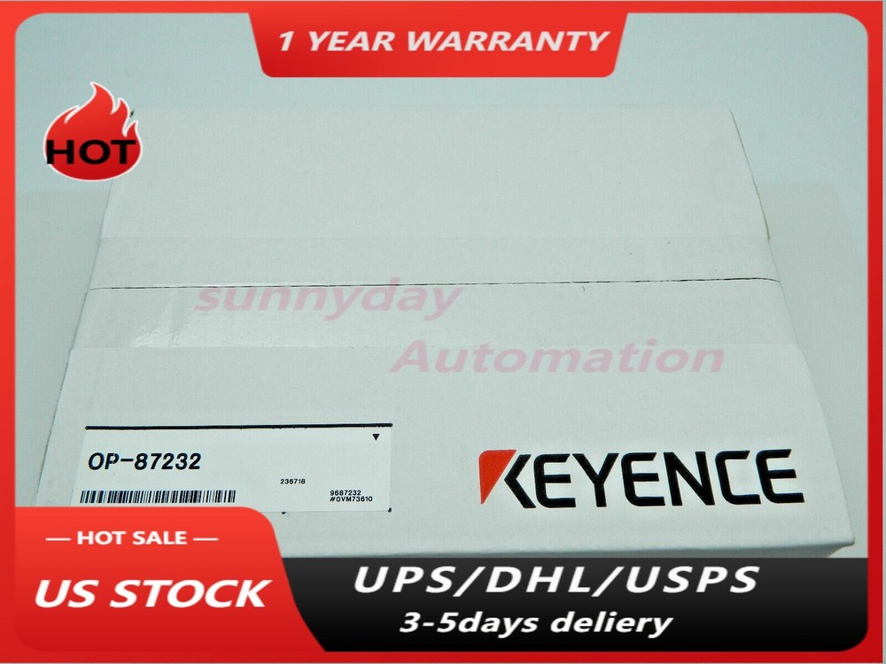 1x Keyence Ethernet Cable OP-87232 Ethernet Cable NEW