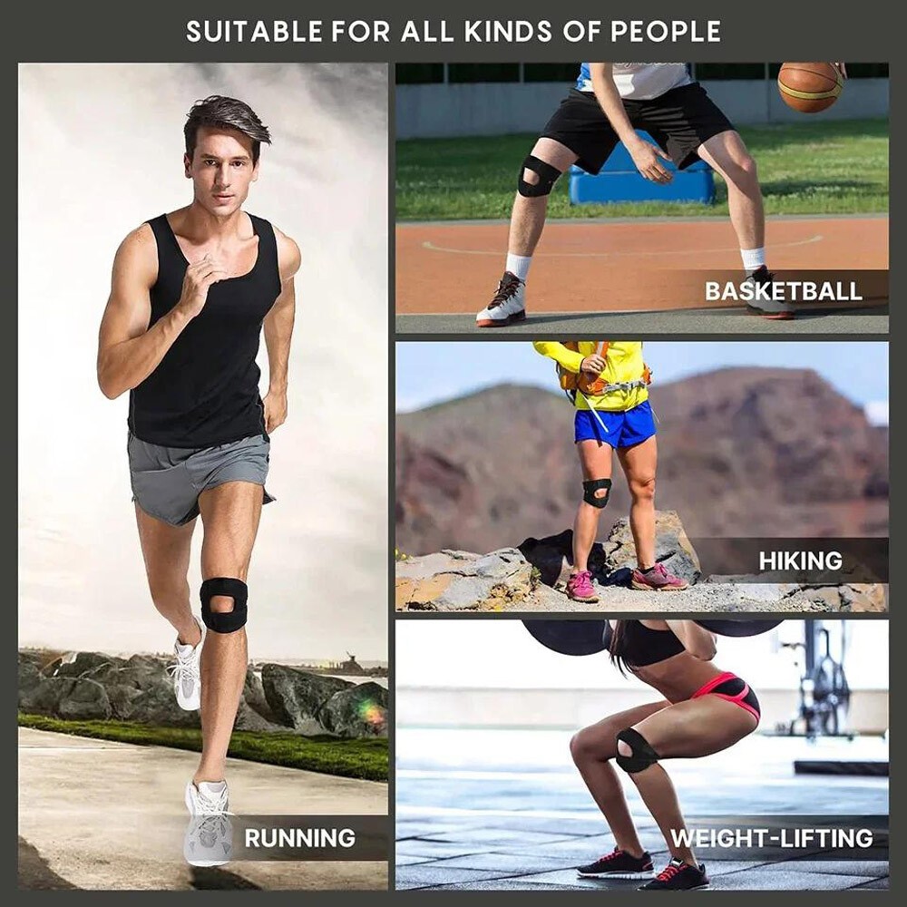 Knee Brace Support Adjustable Neoprene Patella Stabilizing Compression Straps US