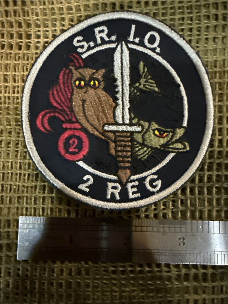 French Foreign Legion Special Operations SRIO 2 Reg Patch