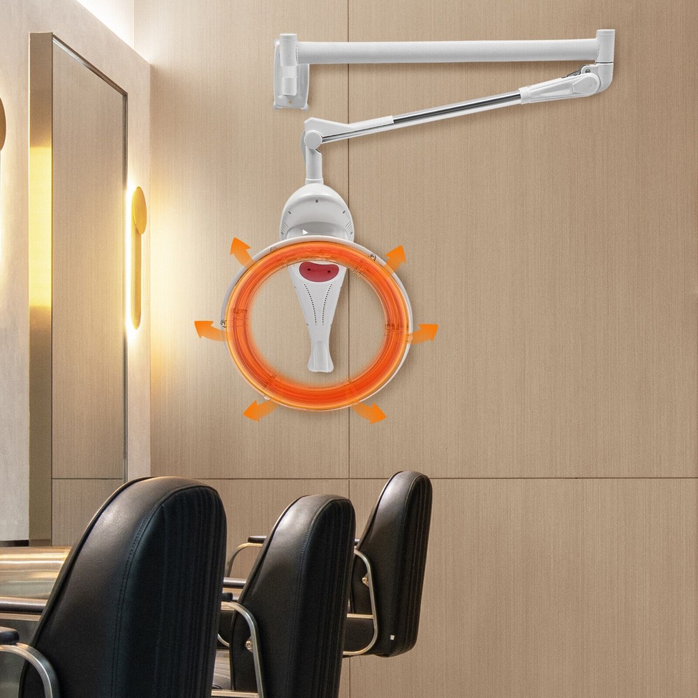 360° Orbiting Hair Treatment Machine with Adjustable Arm & Timer