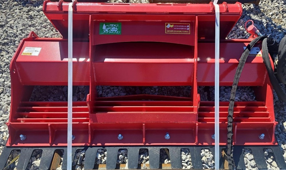 Skid Steer Soil Conditioner / Power Rake Hydra Leveler