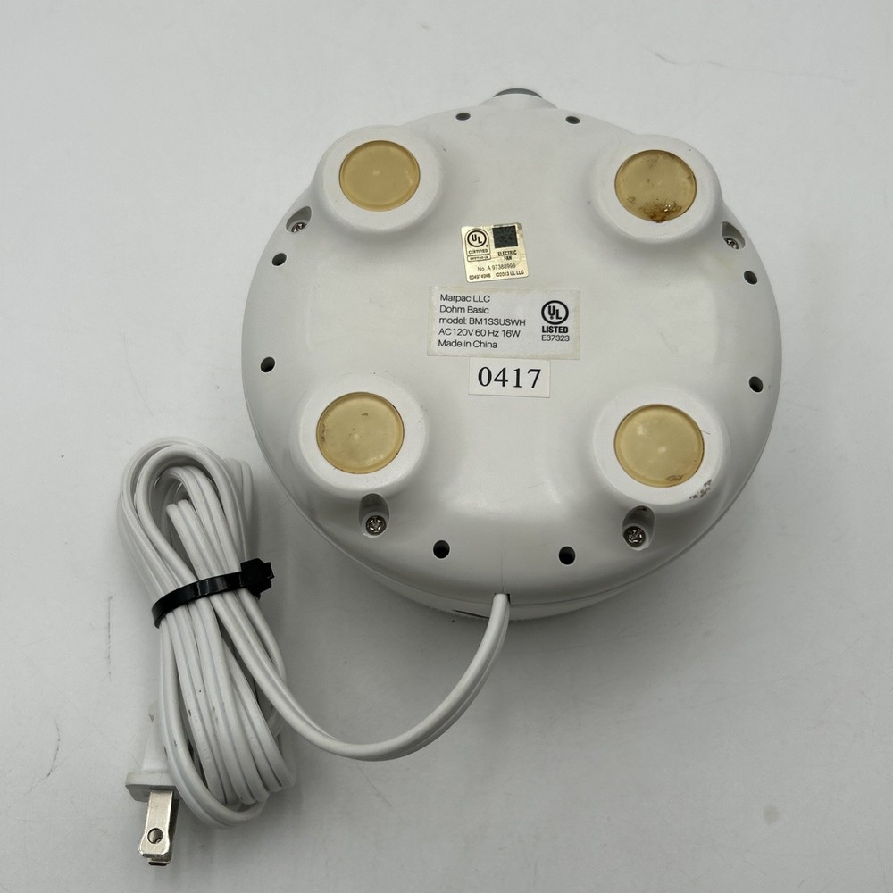 Marpac Dohm BM1SSUSWH Basic Sleep Aid White Noise Sound Machine Tested