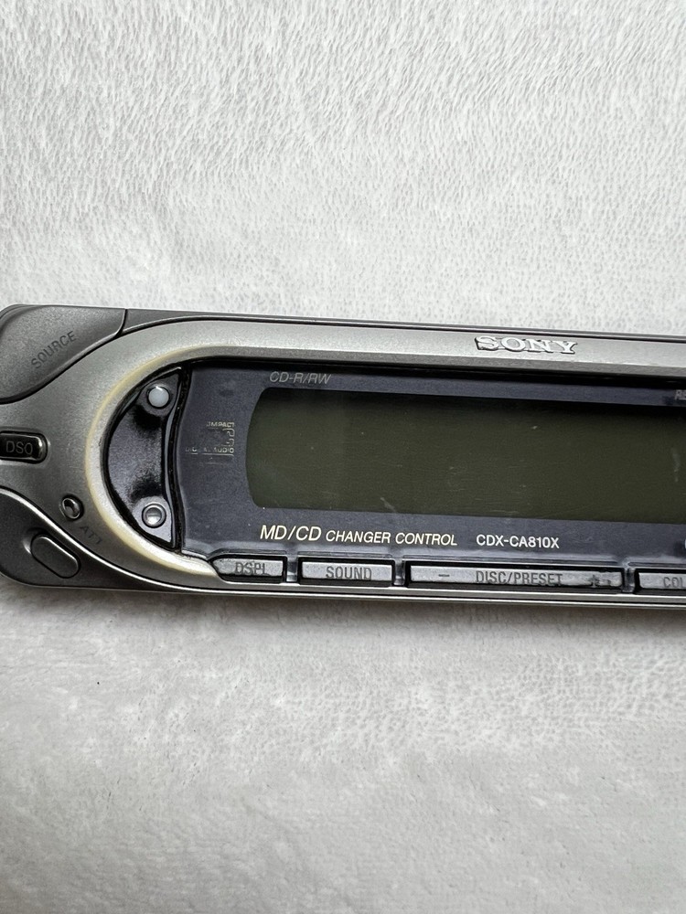 Sony CDX-CA810X Detachable Face Only Untested