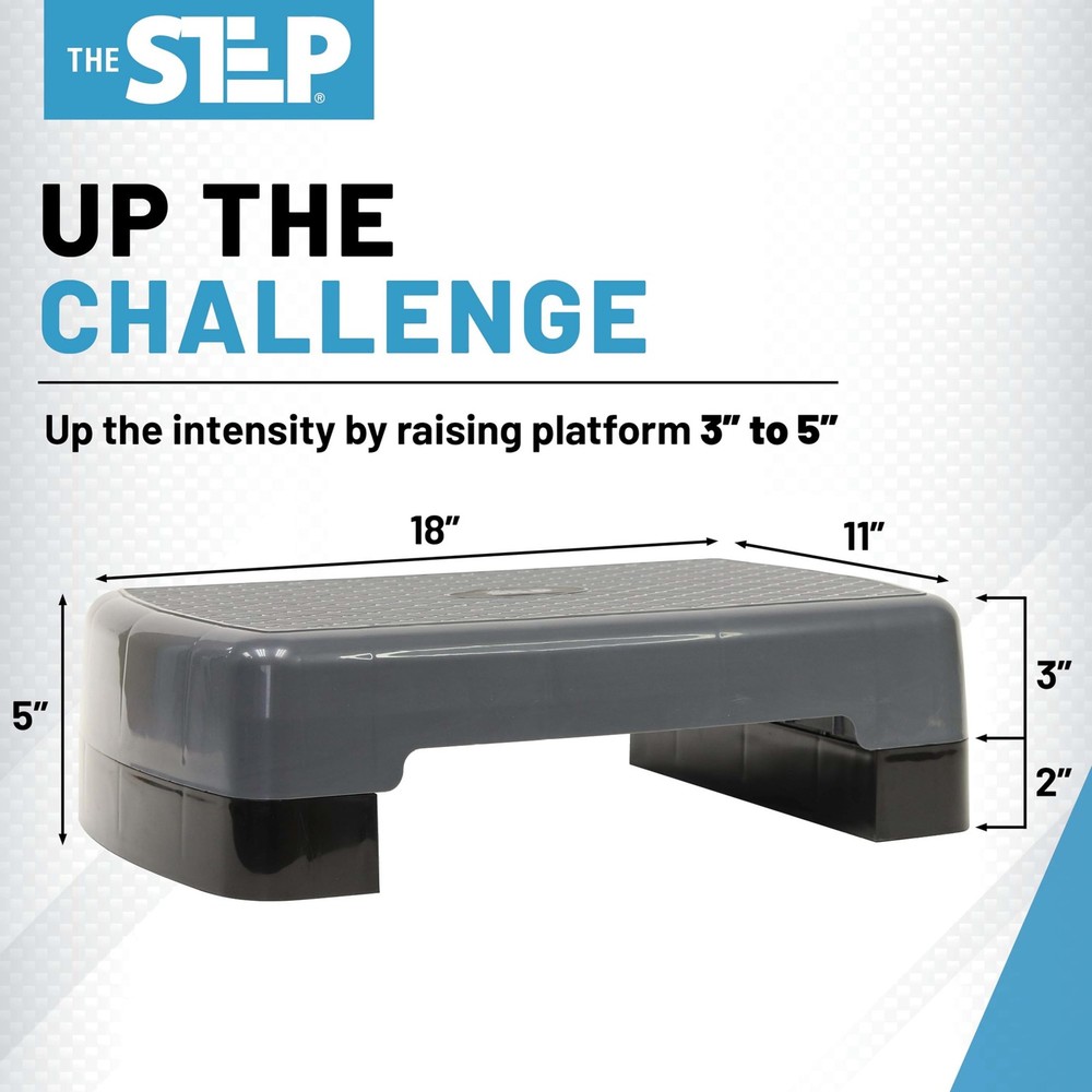 Mini Aerobic Stepper Compact Home Workout Step Platform