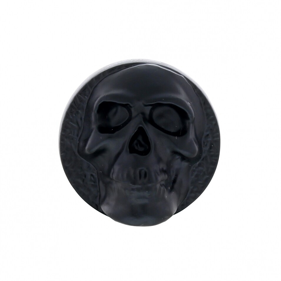 Black Skull Dash Knob