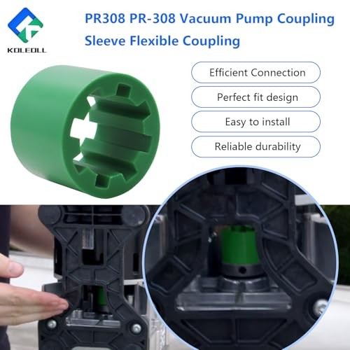PR308 PR-308 Vacuum Pump Coupler Sleeve Flexible Coupler Replace for DV-3E DV