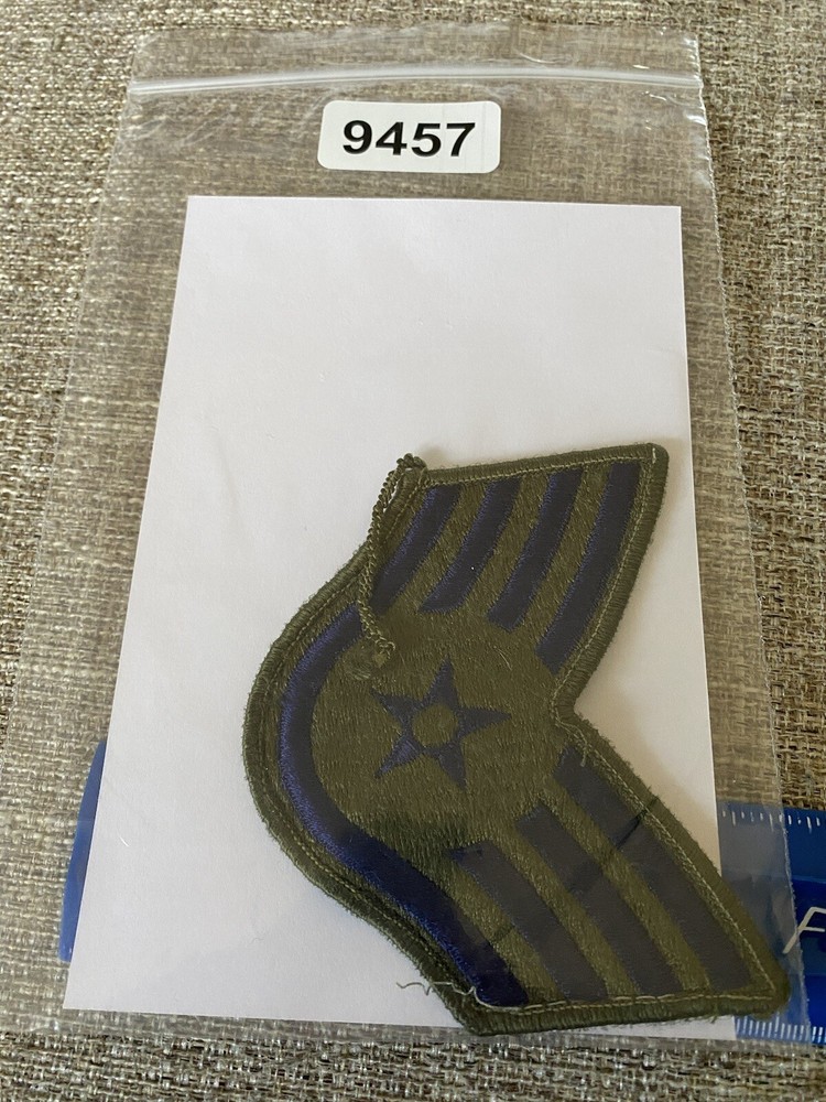 US Air Force Staff Sergeant Enlisted Rank Patch USAF INV9457