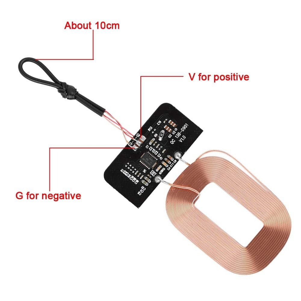 DIY Qi Charging Receiver Module Ultra Thin default