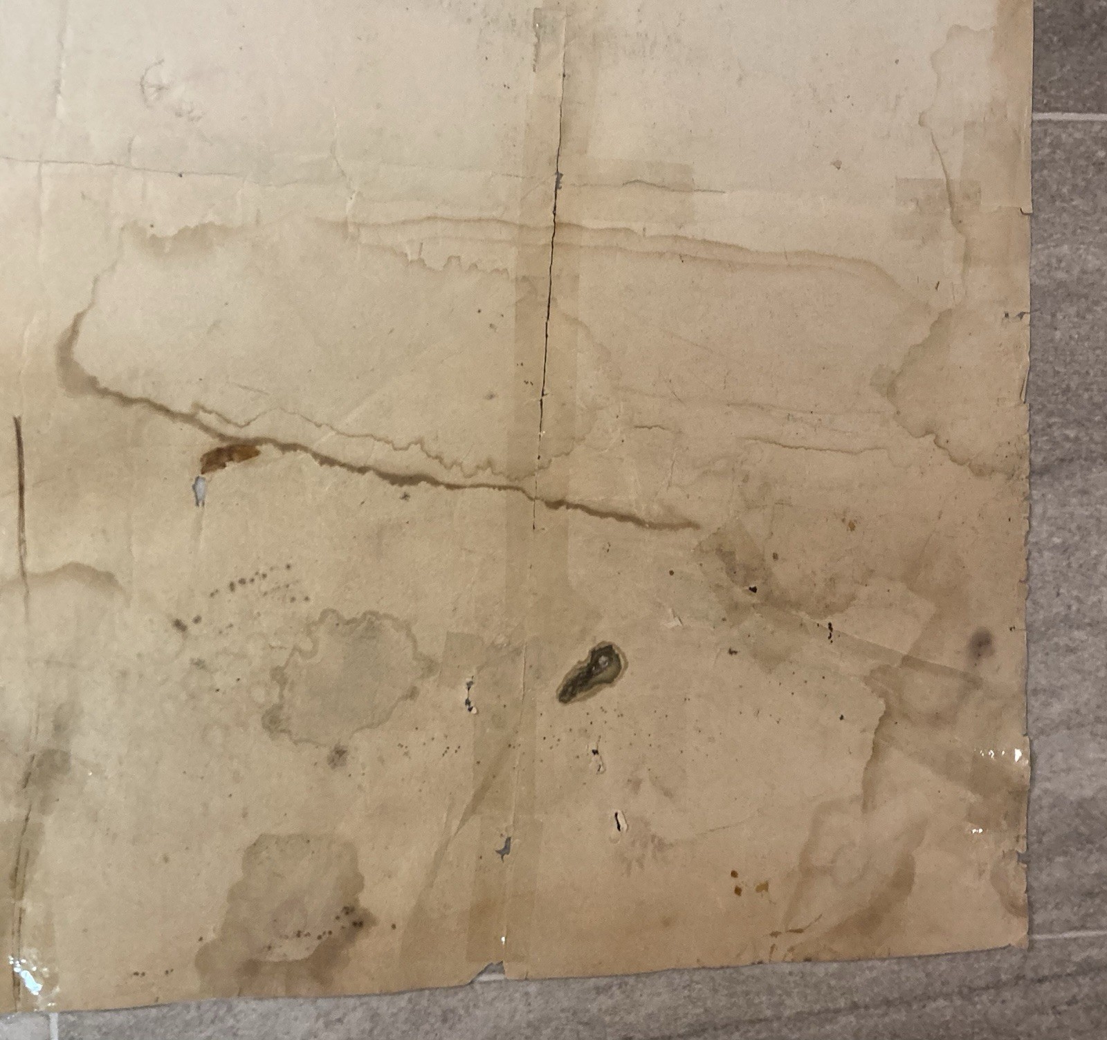 ORIGINAL WW2 UNITED STATES ARMY POSTER AT HOME ABROAD TOM WOODBURN 38”x28 #1