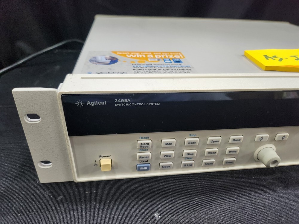 Agilent 3499A: Switch / Control System Main Frame, AS-IS (0497)