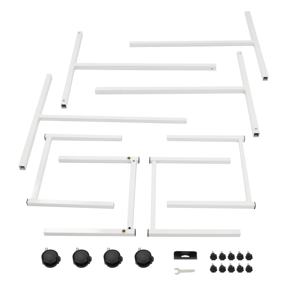 Adjustable Mobile Blueprint Storage Holder Vertical Poster Rack For Home Office