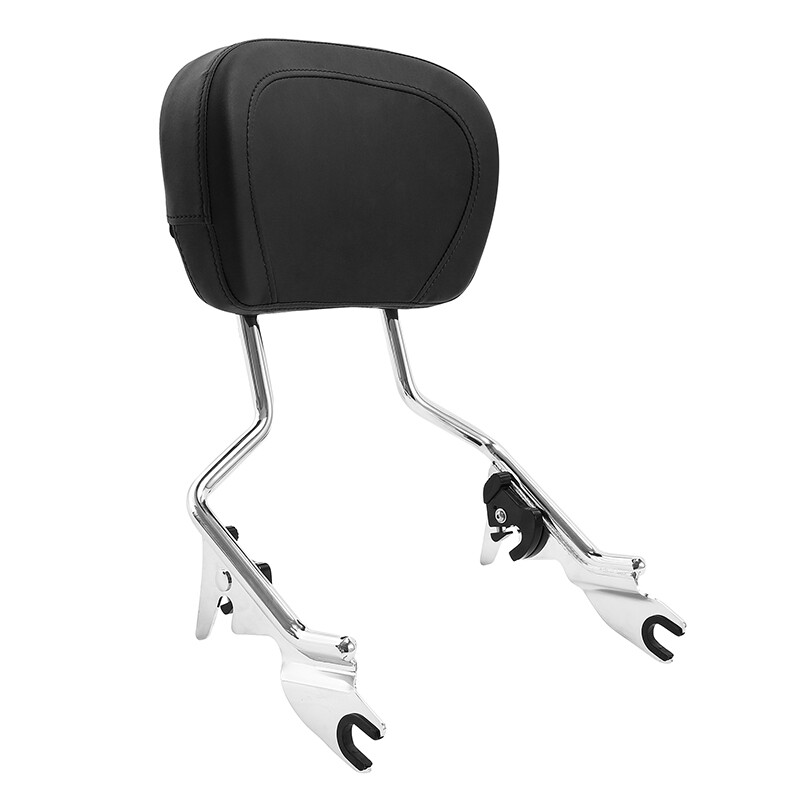 Detachable Backrest Sissy Bar Fit For Harley Touring Street Road Glide 2009-2024