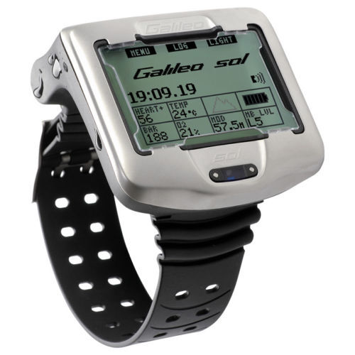 Scubapro Galileo Sol HF Dive Computer - Wrist Computer (05.077.201)