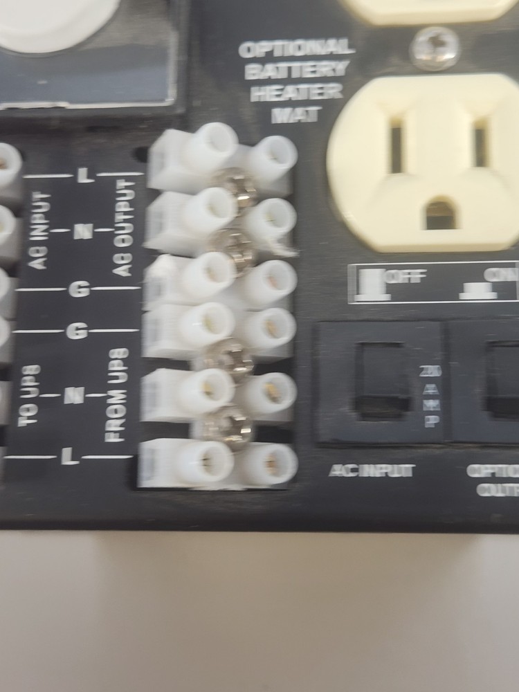 Alpha Novus MBP BYPASS SWITCH 017-183-24 untested