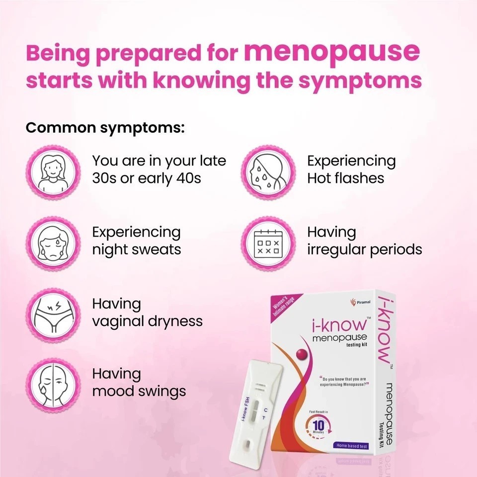 i-Know Menopause Testing Kit