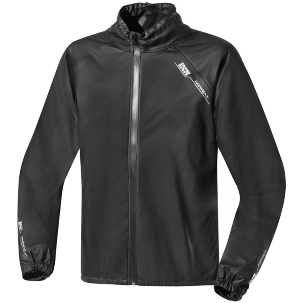 Motorcycle Rain Jacket Waterproof - IXS Saint - Small Pack Size and Reflective