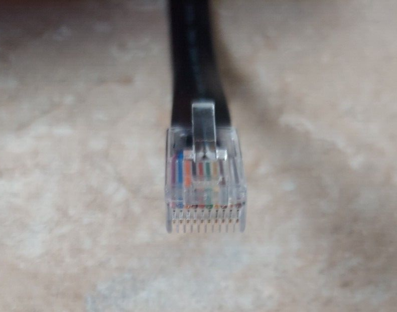 Touch Dynamic Serial Cable Adapter RJ50 10-pin COM Port to DB9 9-Pin Printer