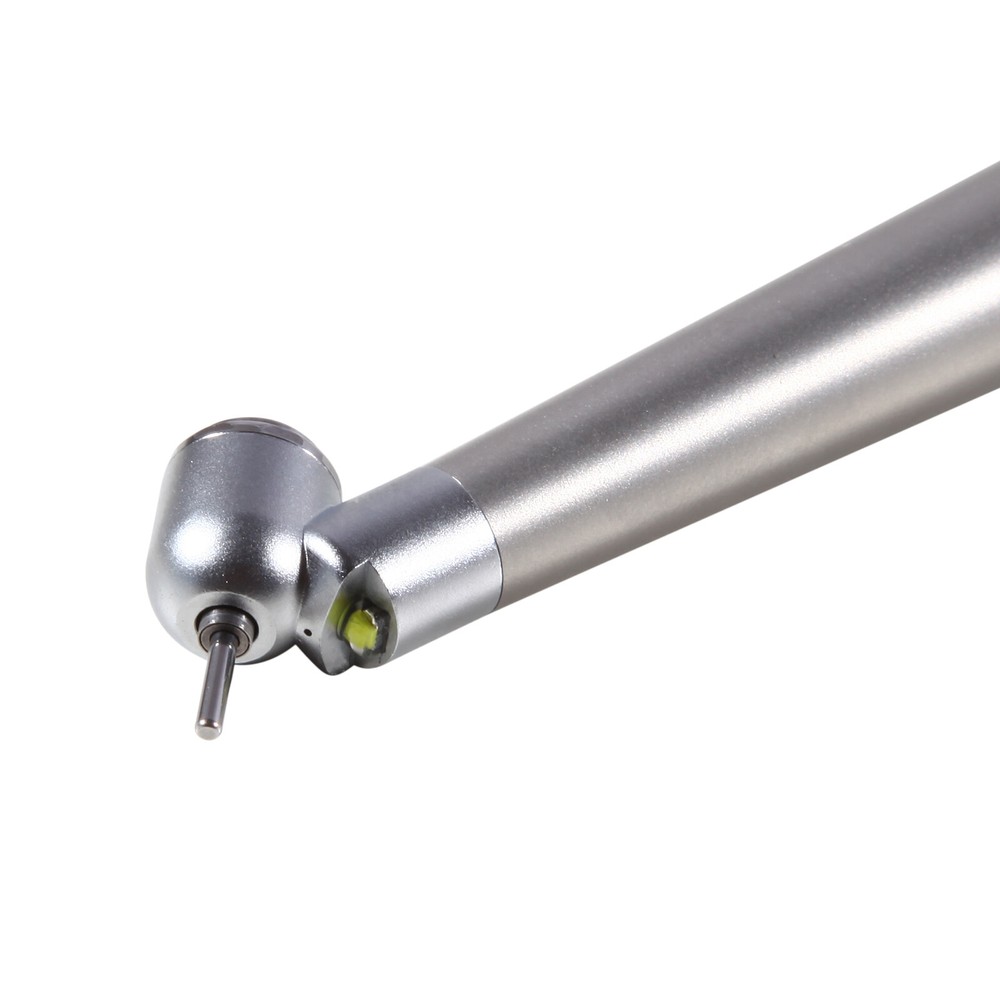 Dental 45 Degree Surgical High Speed Handpiece LED E-generator Push Button 2Hole
