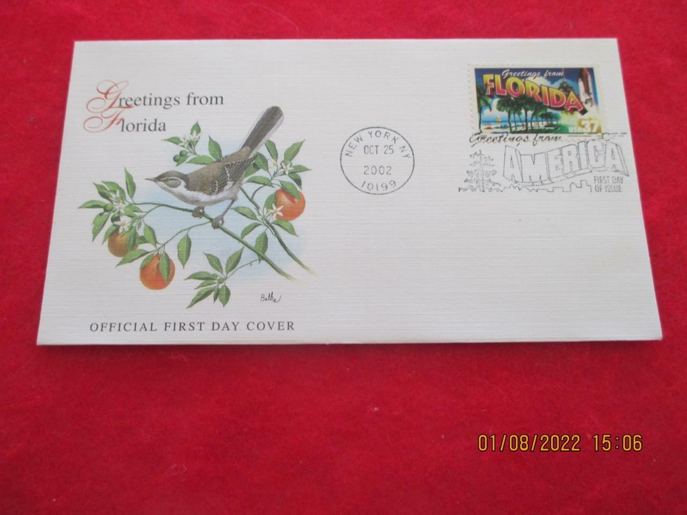 Florida: 5 Various First Day Covers