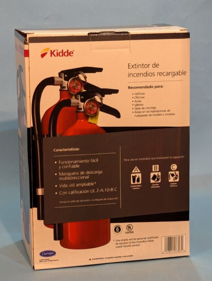 KIDDE Pro 210 Rechargeable Fire Extinguisher