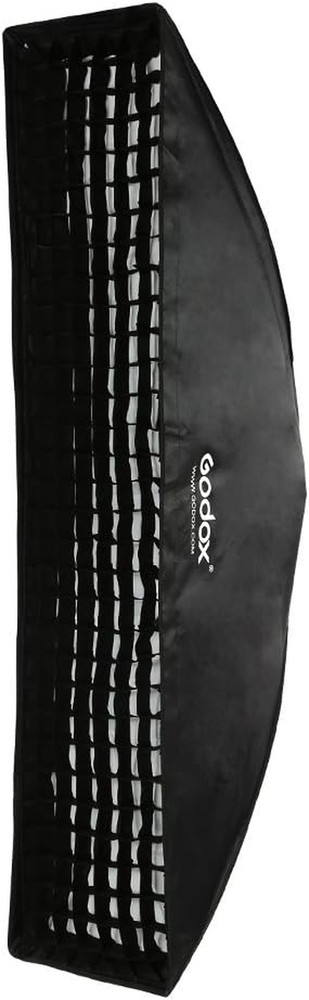 12"X 47" 30X120Cm Honeycomb Grid Rectangular Softbox for Photo Strobe Studio Fla