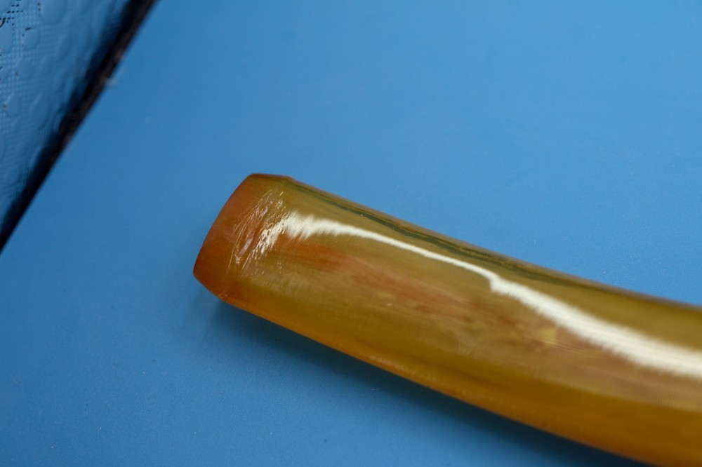 Cleaned- STUNNING Block Meerschaum Eagle dragon claw Pipe Bent Billiard