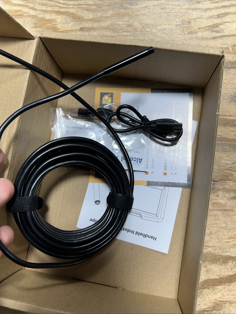 Endoscope Camera with Light: 4.3" Inspection Borescope Camera for Sewer - 16.4Ft