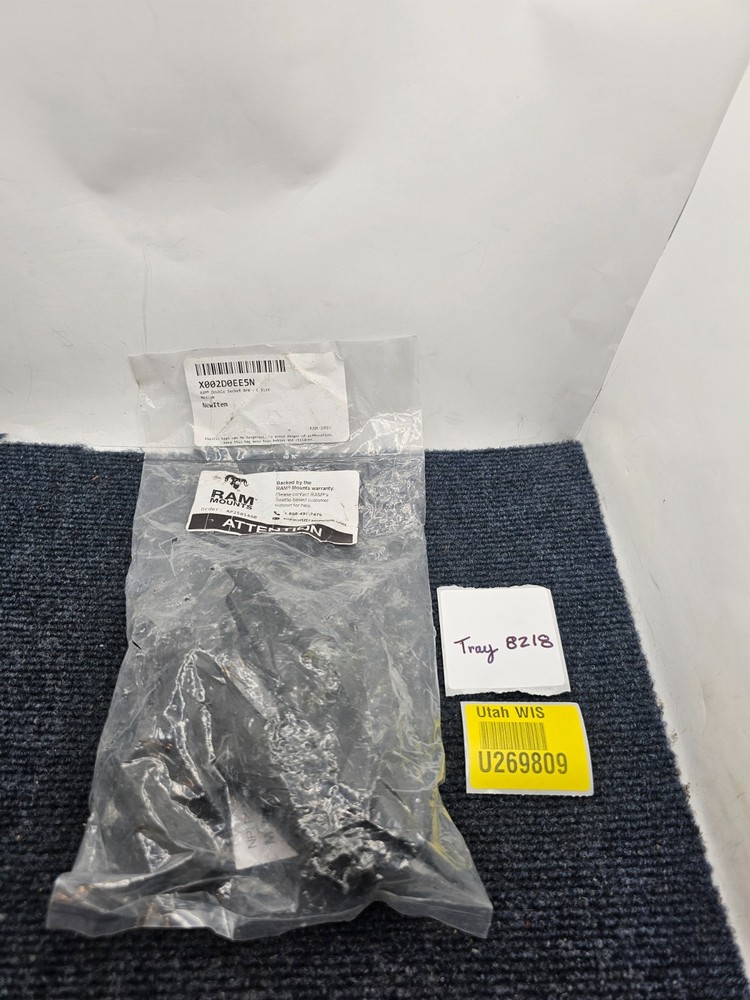 RAM Mounts RAM-201U C-Size Double-Socket Arm Black