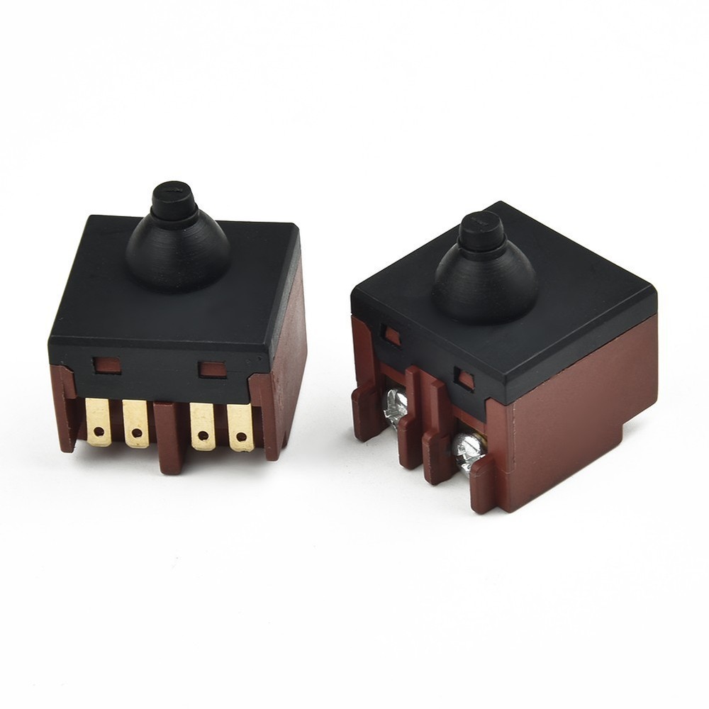 2pcs Replacement Push Button Switch For Angle Grinder 100 Polisher Accessory AU