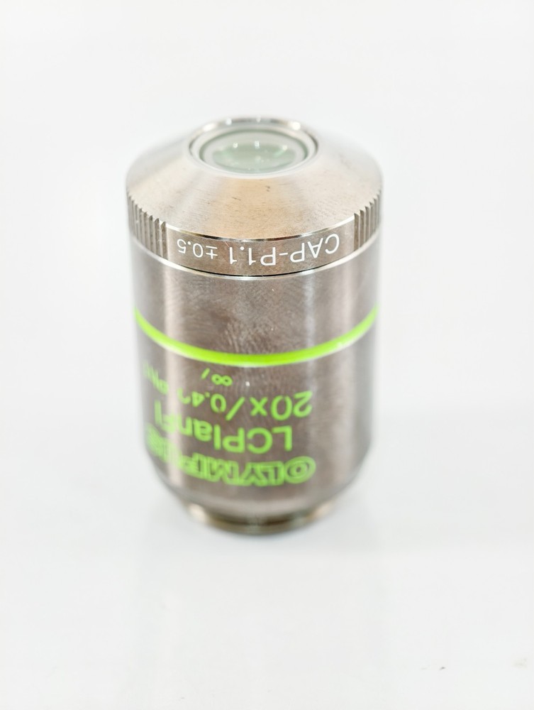 Olympus LCPlanFL Ph1 20x 0.40 Phase Contrast Microscope Objective AX BX IX