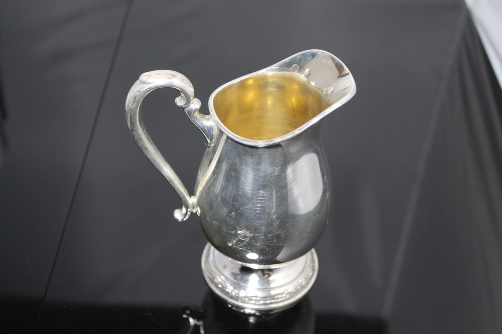Vintage International Silver Company CAMILLE SILVERPLATE CREAMER 6004 Marked