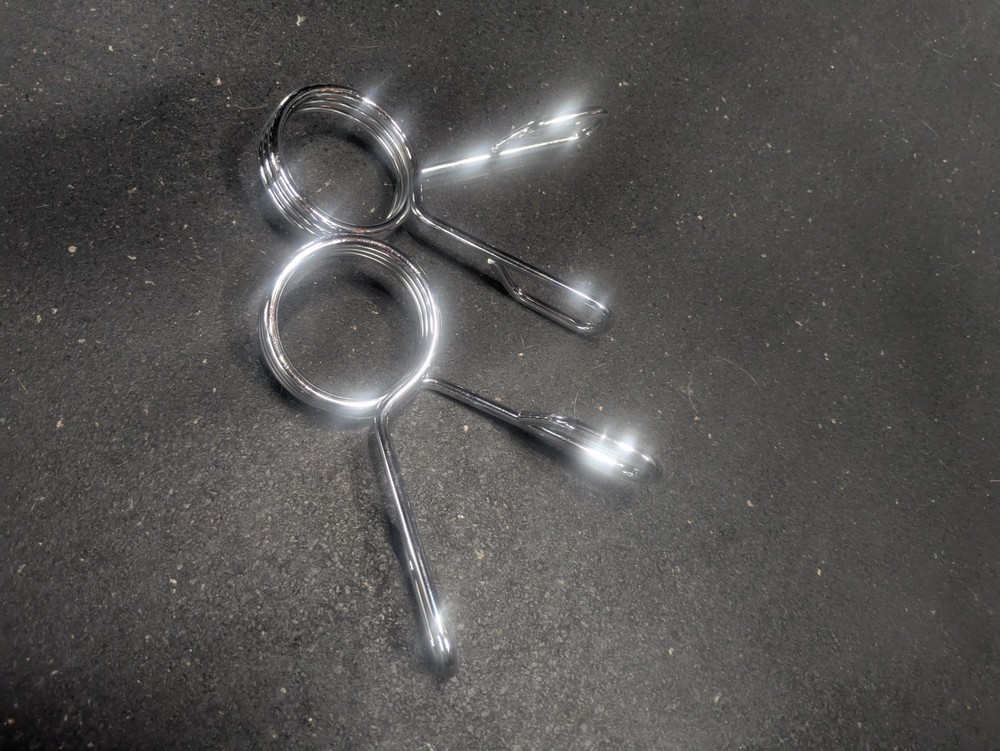 Olympic Barbell Spring Collars Clips