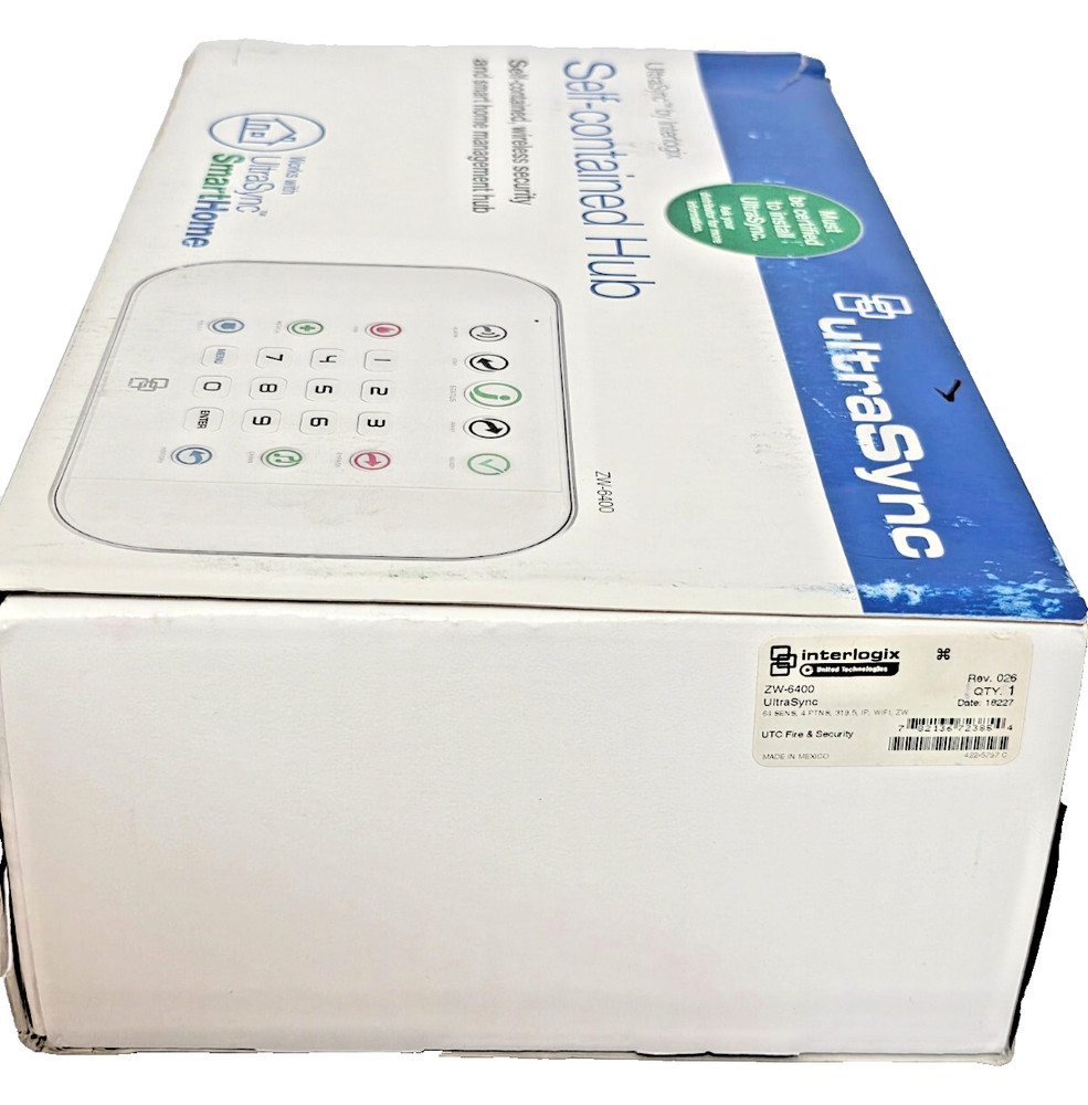 INTERLOGIX ZW-6400 UltraSync Self-Contained Wireless Security Hub
