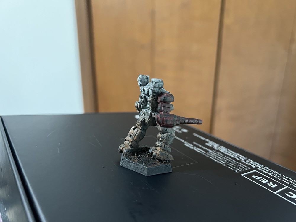 Painted BattleTech Mech Miniature – Tabletop Ready – Custom Painted & Varnished